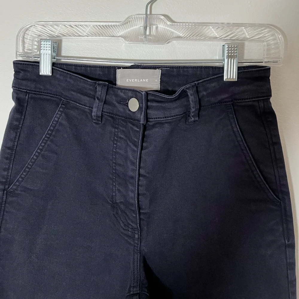 Everlane Women’s Cropped Wide leg pants Size Small - Picture 3 of 6